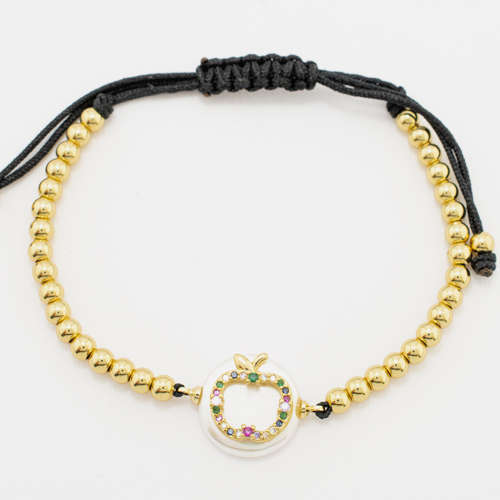 PULSERA CHAPA PEARLTIME