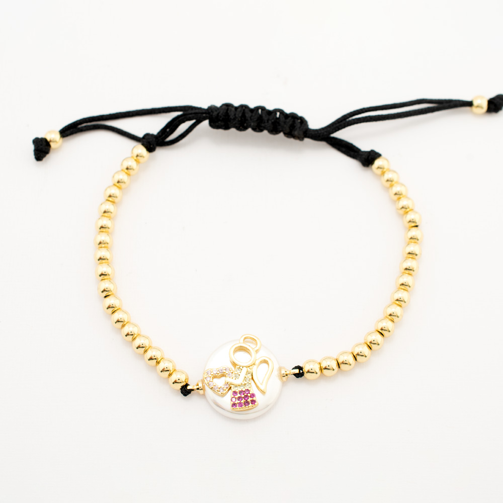 PULSERA CHAPA PEARLTIME
