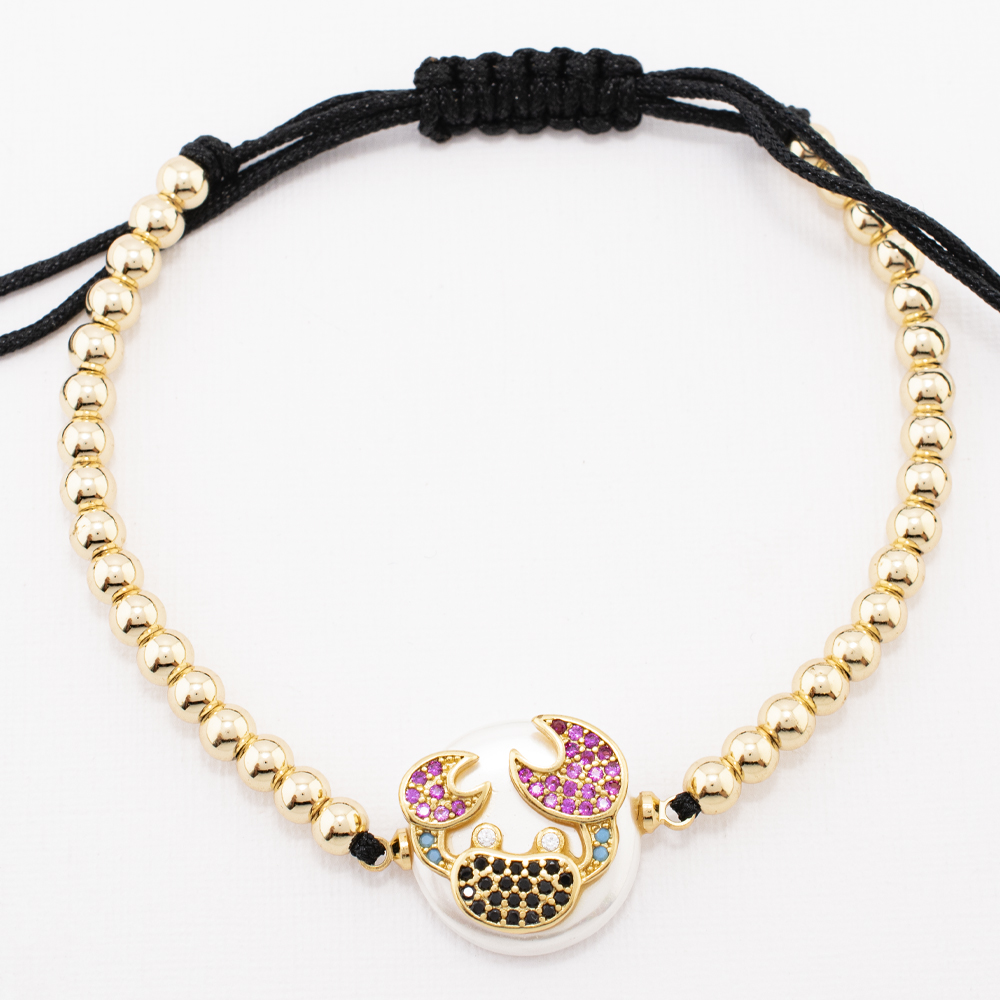 PULSERA CHAPA PEARLTIME