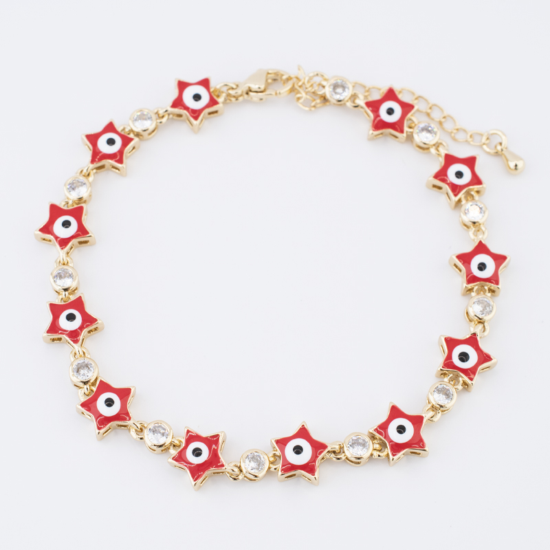 PULSERA CHAPA GOLDEN COLORS