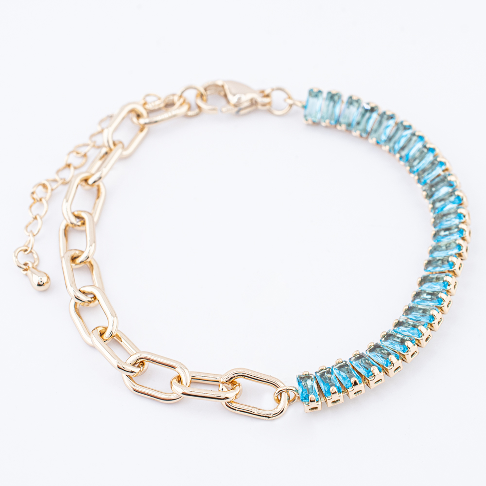 PULSERA CHAPA CRYSTIME