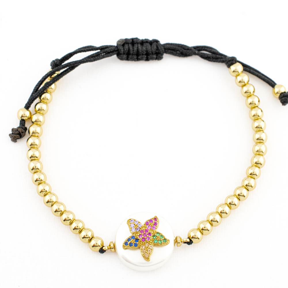 PULSERA CHAPA PEARLTIME