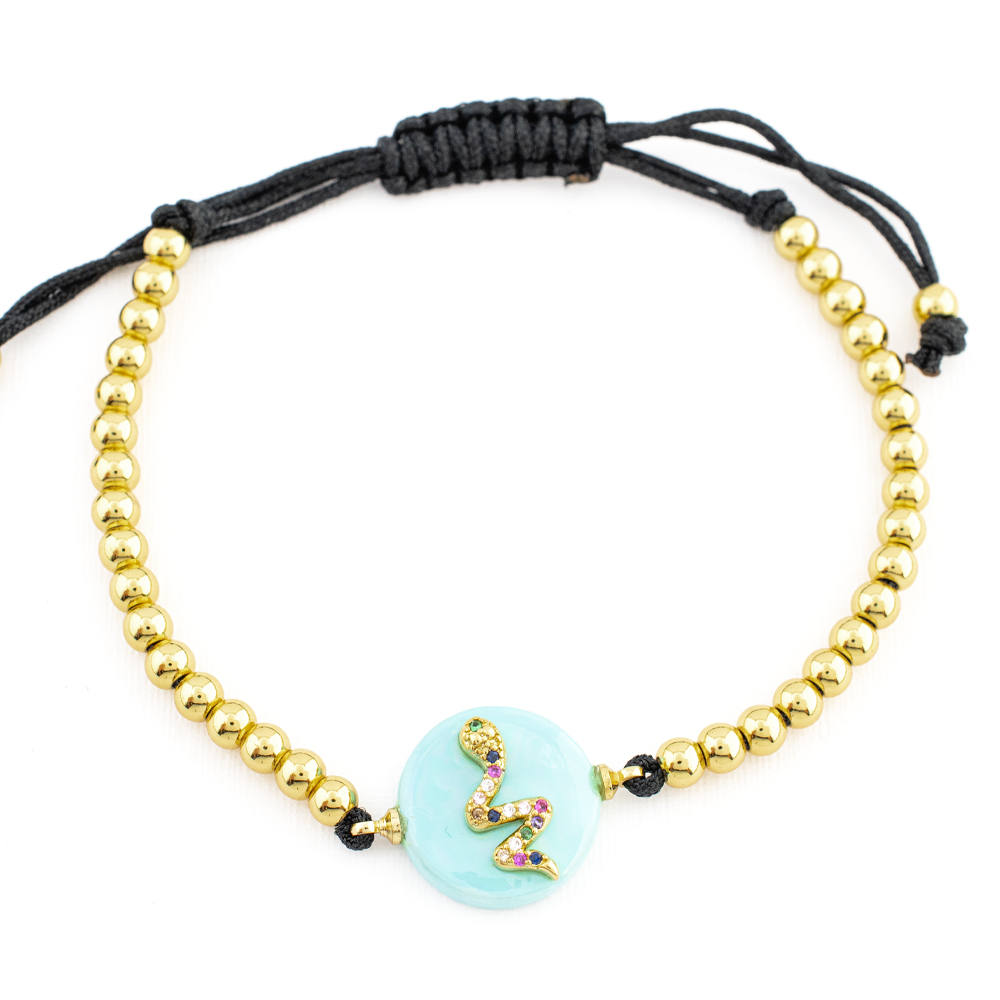 PULSERA CHAPA PEARLTIME