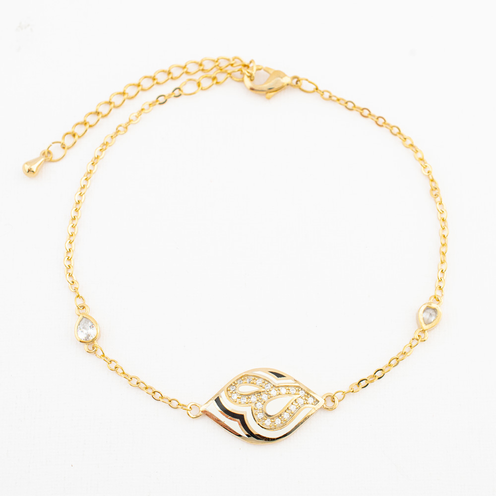 PULSERA CHAPA GOLDEN COLORS