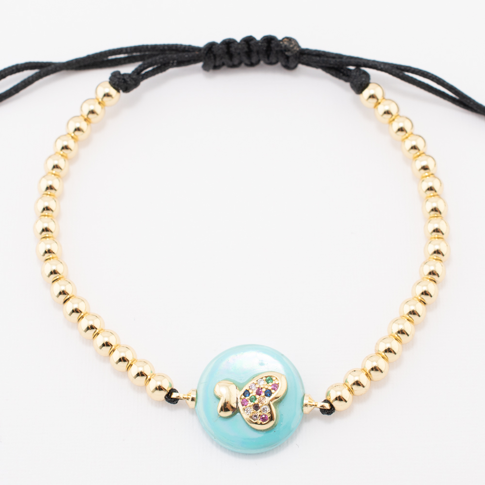PULSERA CHAPA PEARLTIME