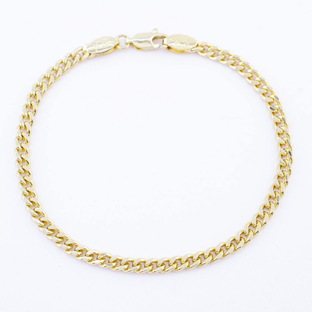 PULSERA CHAPA GOLDEN CASTING