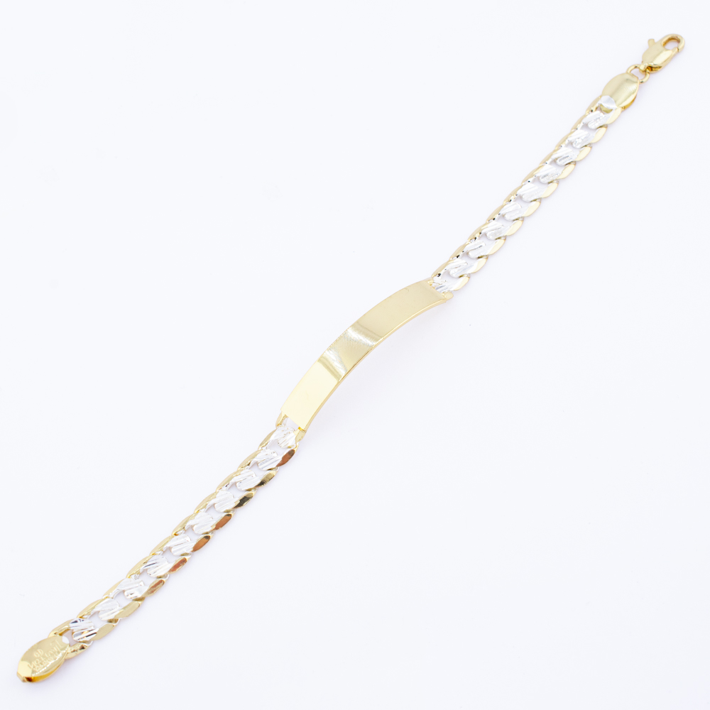 PULSERA BITONO GOLDEN CASTING