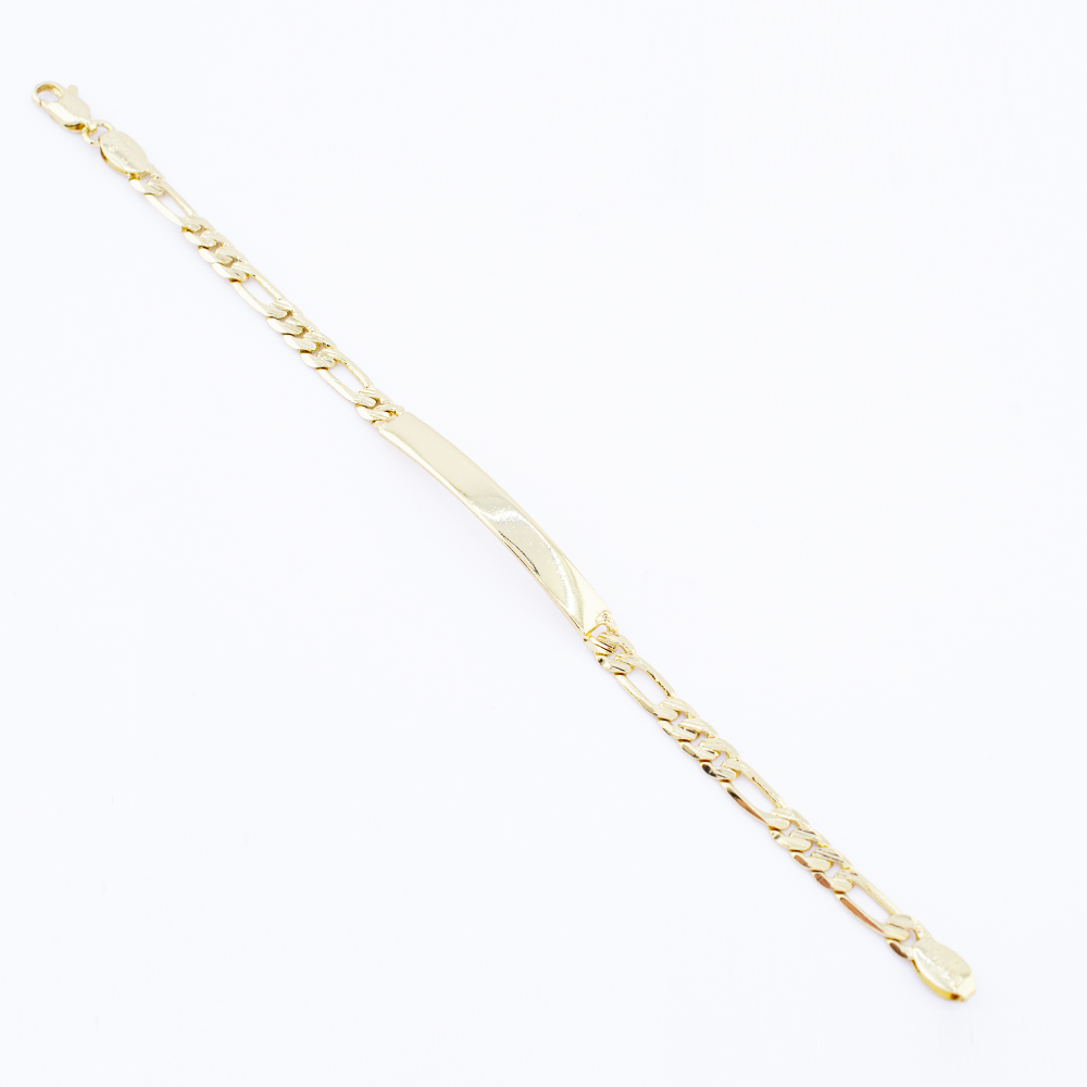 PULSERA CHAPA GOLDEN CASTING