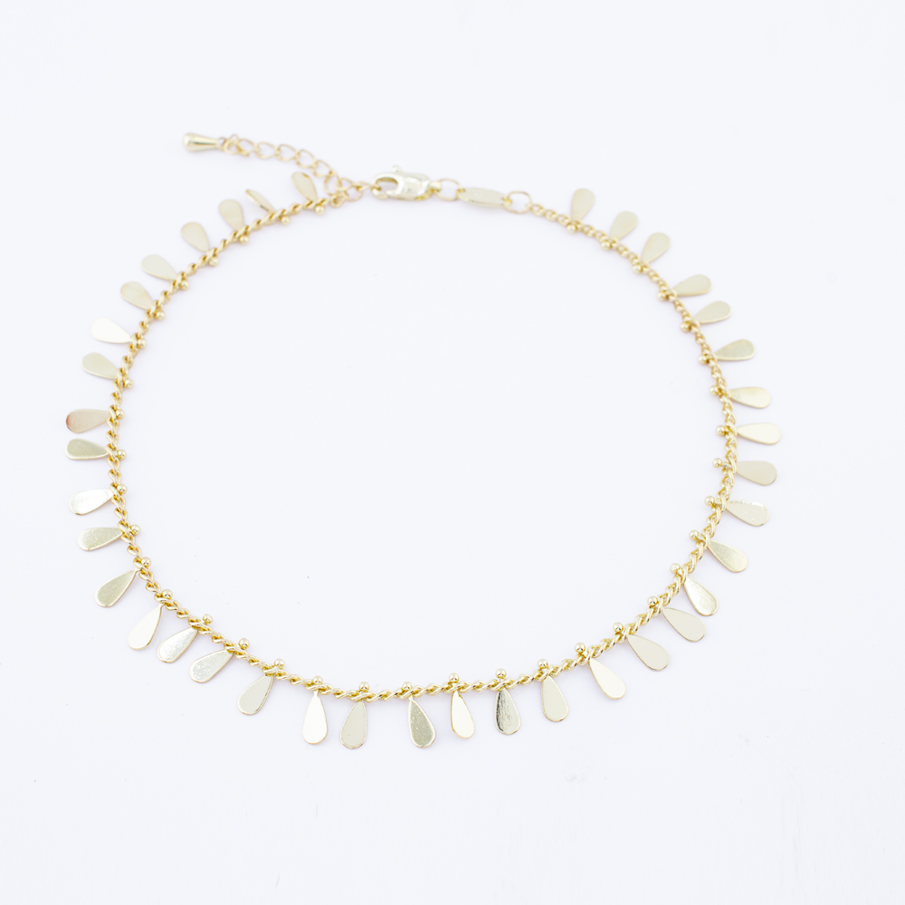 PULSERA CHAPA GOLDEN CASTING
