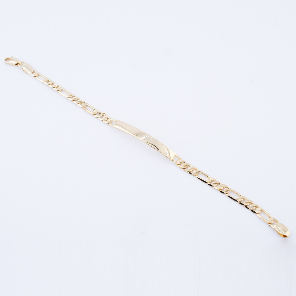 PULSERA CHAPA GOLDEN CASTING