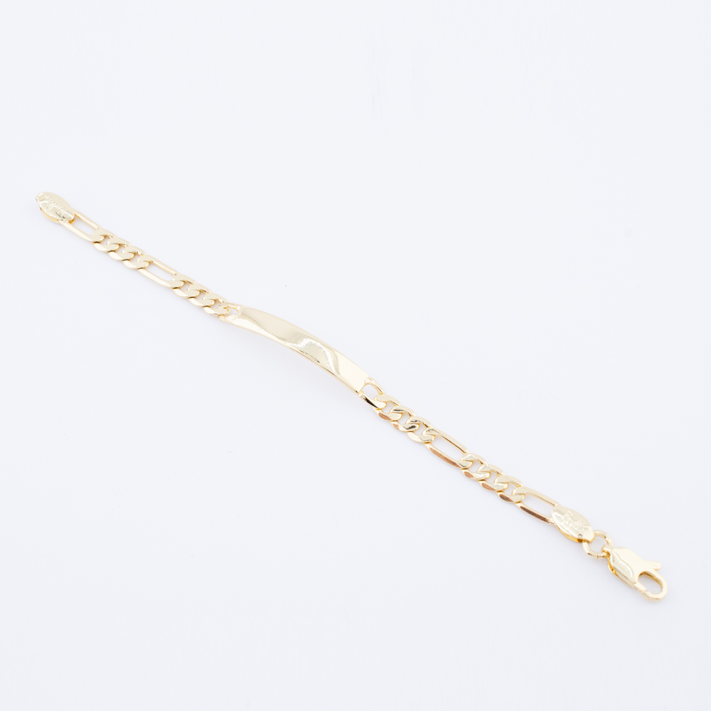 PULSERA CHAPA GOLDEN CASTING
