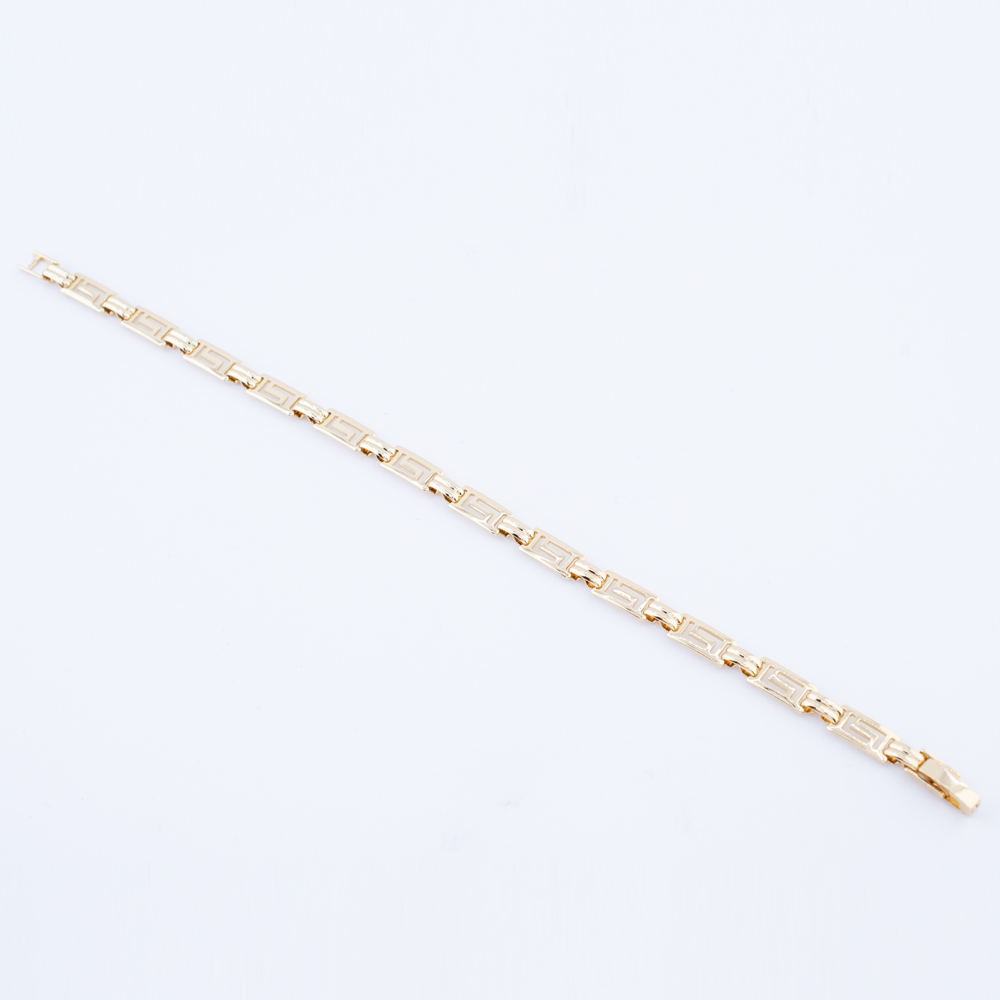 PULSERA CHAPA GOLDEN CASTING