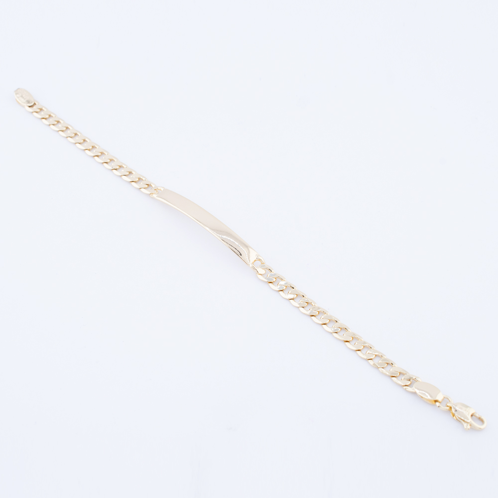 PULSERA CHAPA GOLDEN CASTING