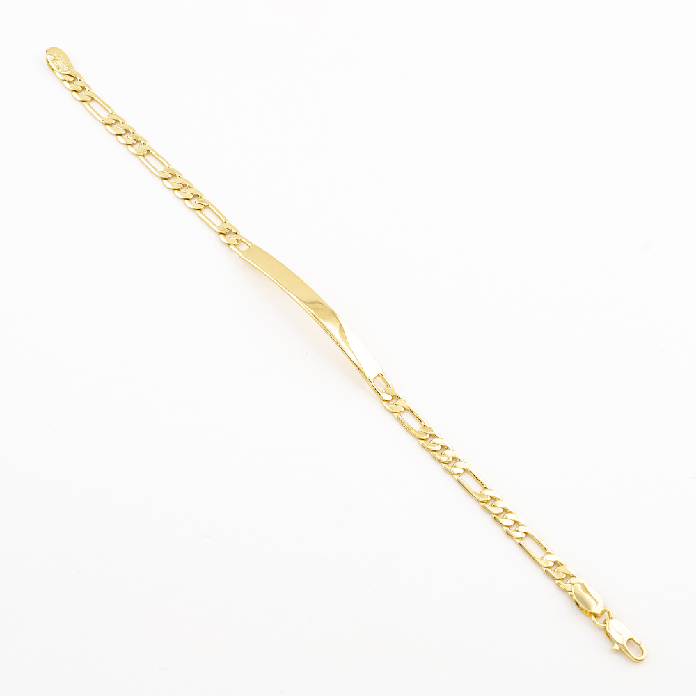 PULSERA CHAPA GOLDEN CASTING