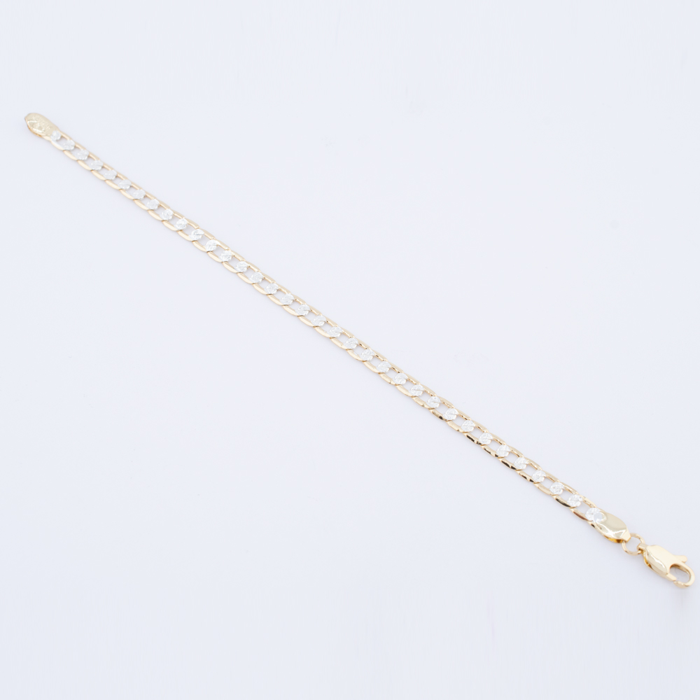 PULSERA BITONO GOLDEN CASTING