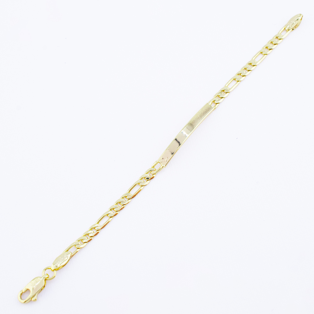 PULSERA CHAPA GOLDEN CASTING