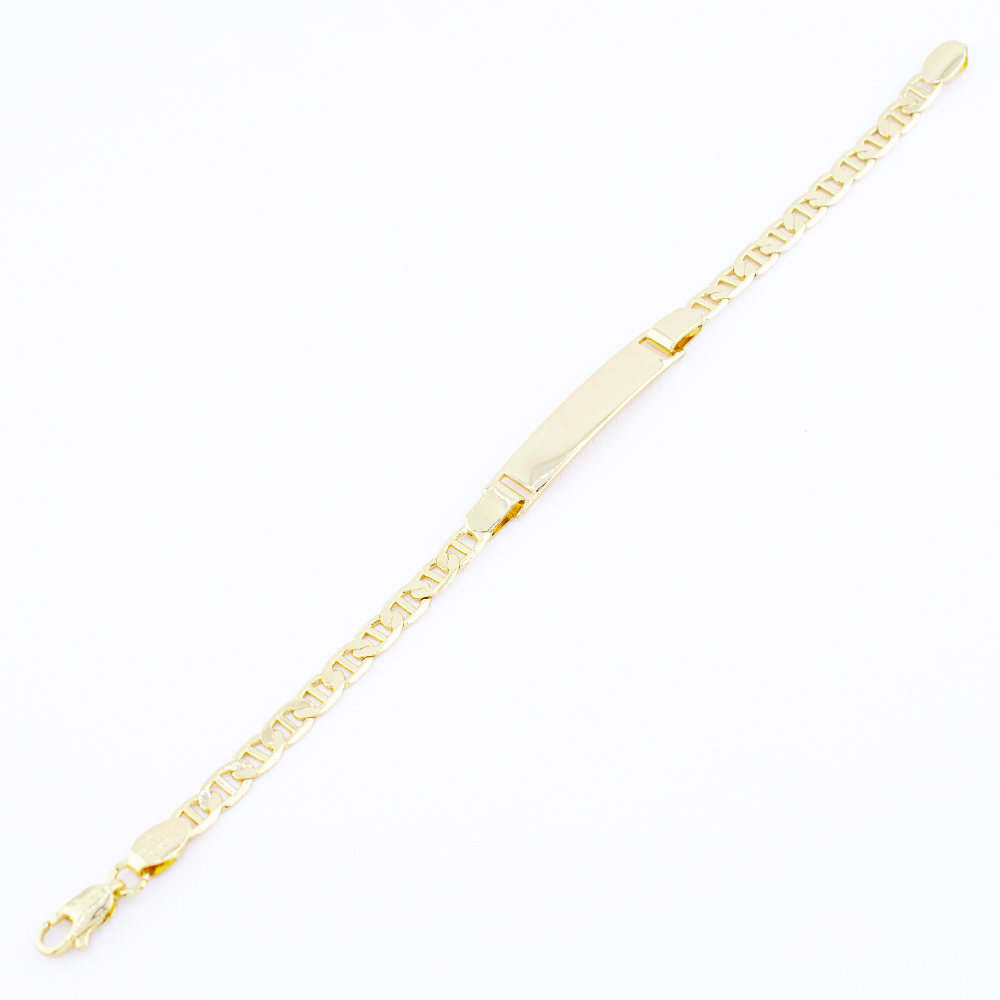 PULSERA CHAPA GOLDEN CASTING