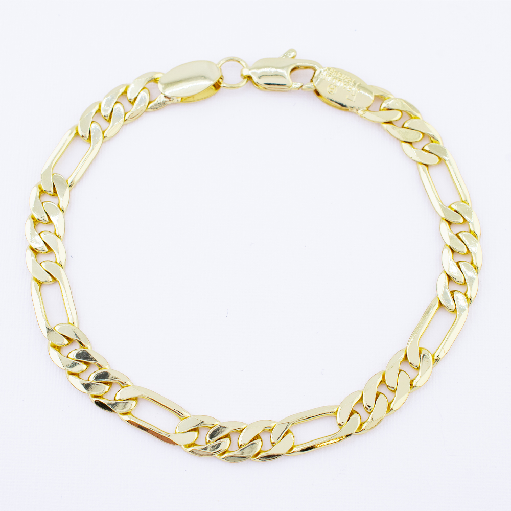 PULSERA CHAPA GOLDEN CASTING