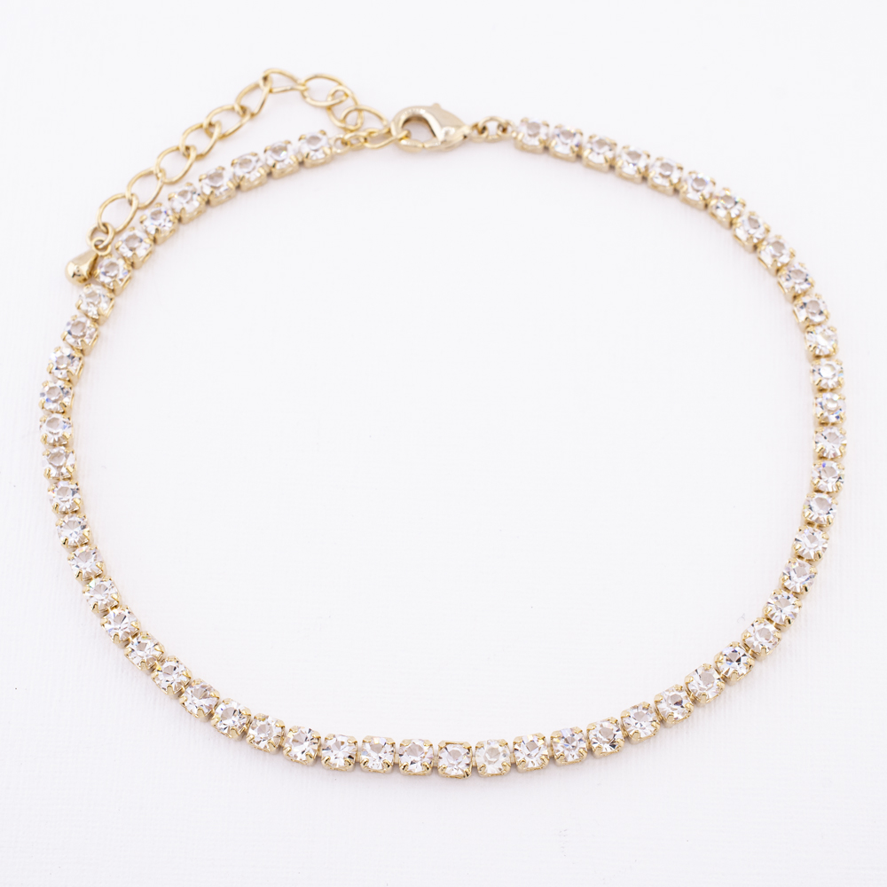 PULSERA CHAPA CRYSTIME