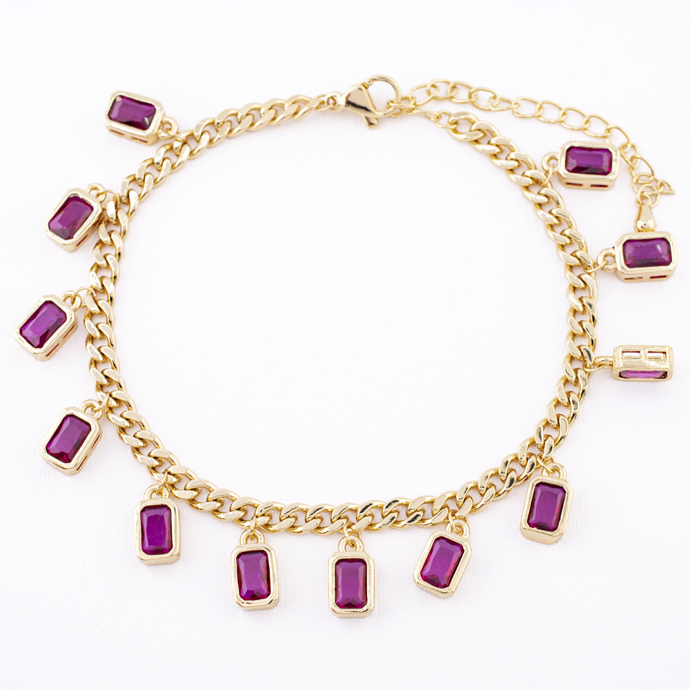PULSERA CHAPA CRYSTIME