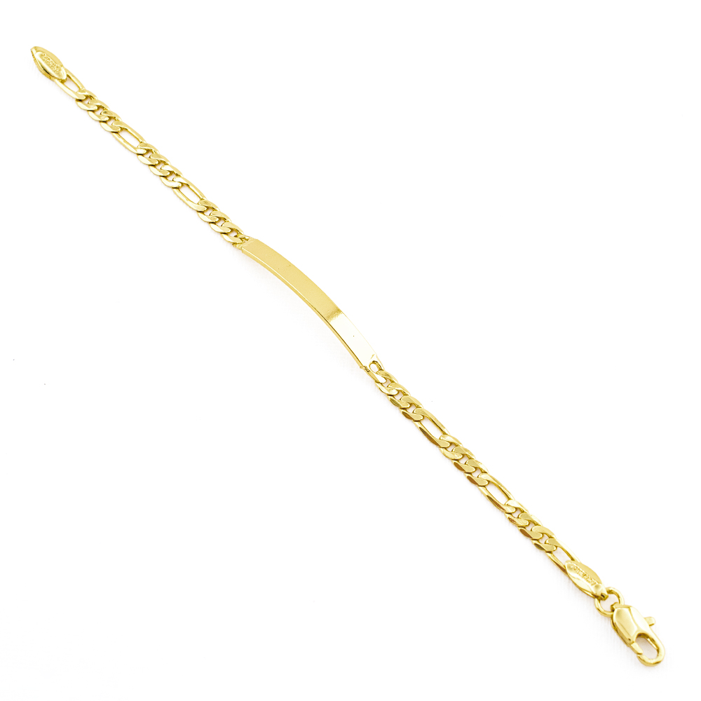 PULSERA CHAPA GOLDEN CASTING