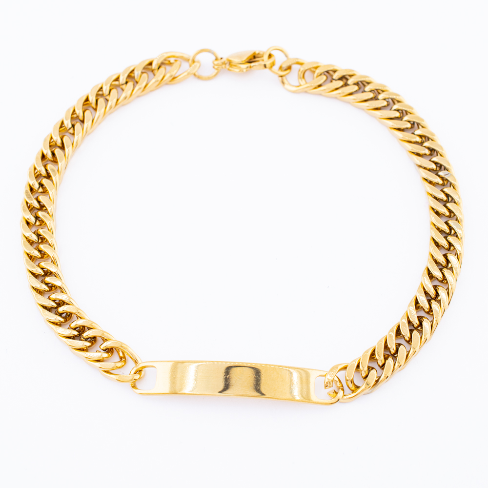 PULSERA ACERO INOXIDABLE GOLDEN STEEL