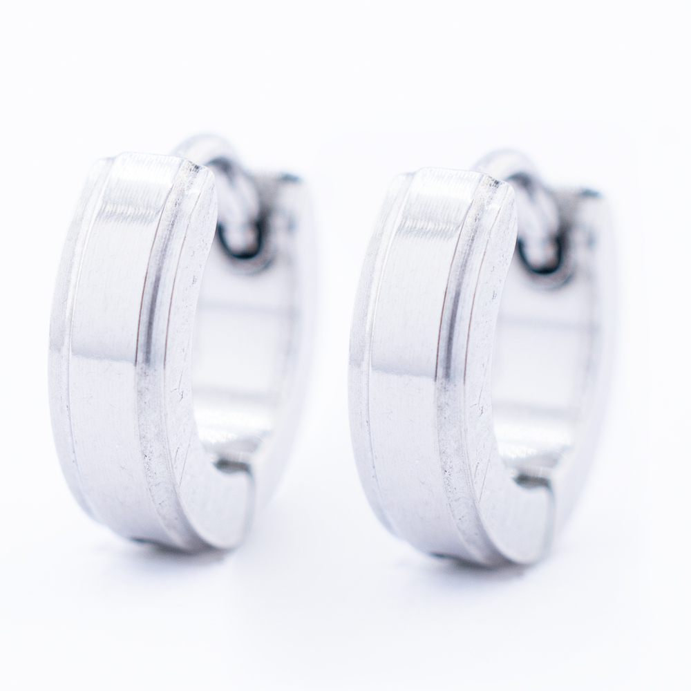HUGGIE ACERO INOXIDABLE GOLDEN STEEL