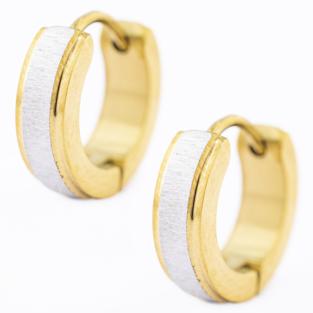 HUGGIE ACERO INOXIDABLE GOLDEN STEEL