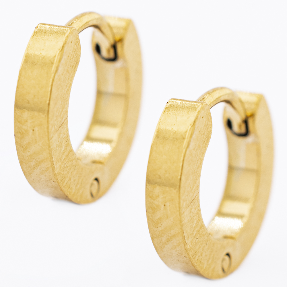 HUGGIE ACERO INOXIDABLE GOLDEN STEEL