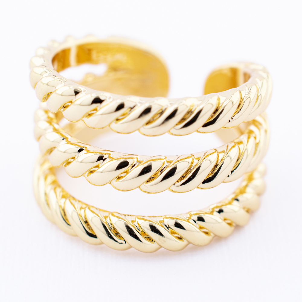 ANILLO  CHAPA GOLDEN CASTING