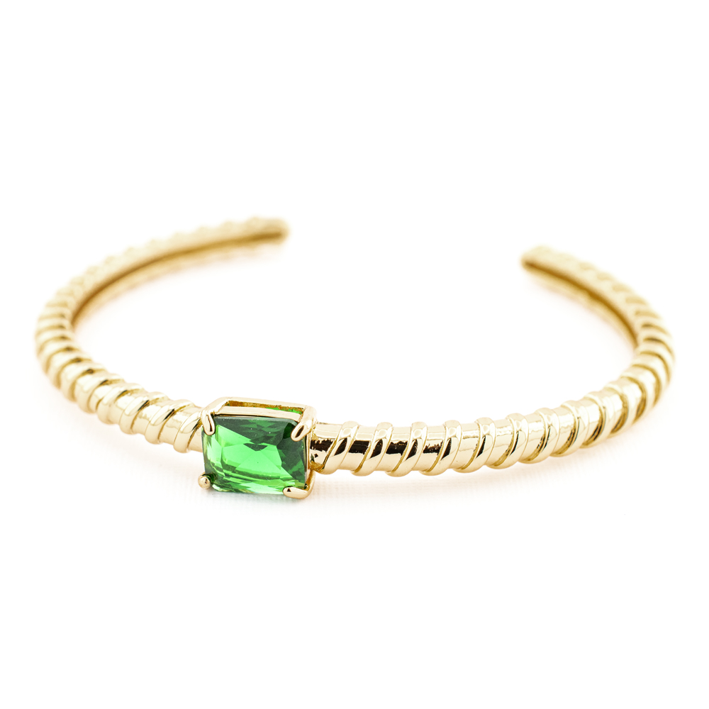 BRAZALETE CHAPA CRYSTIME
