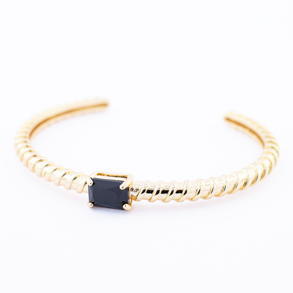 BRAZALETE CHAPA CRYSTIME