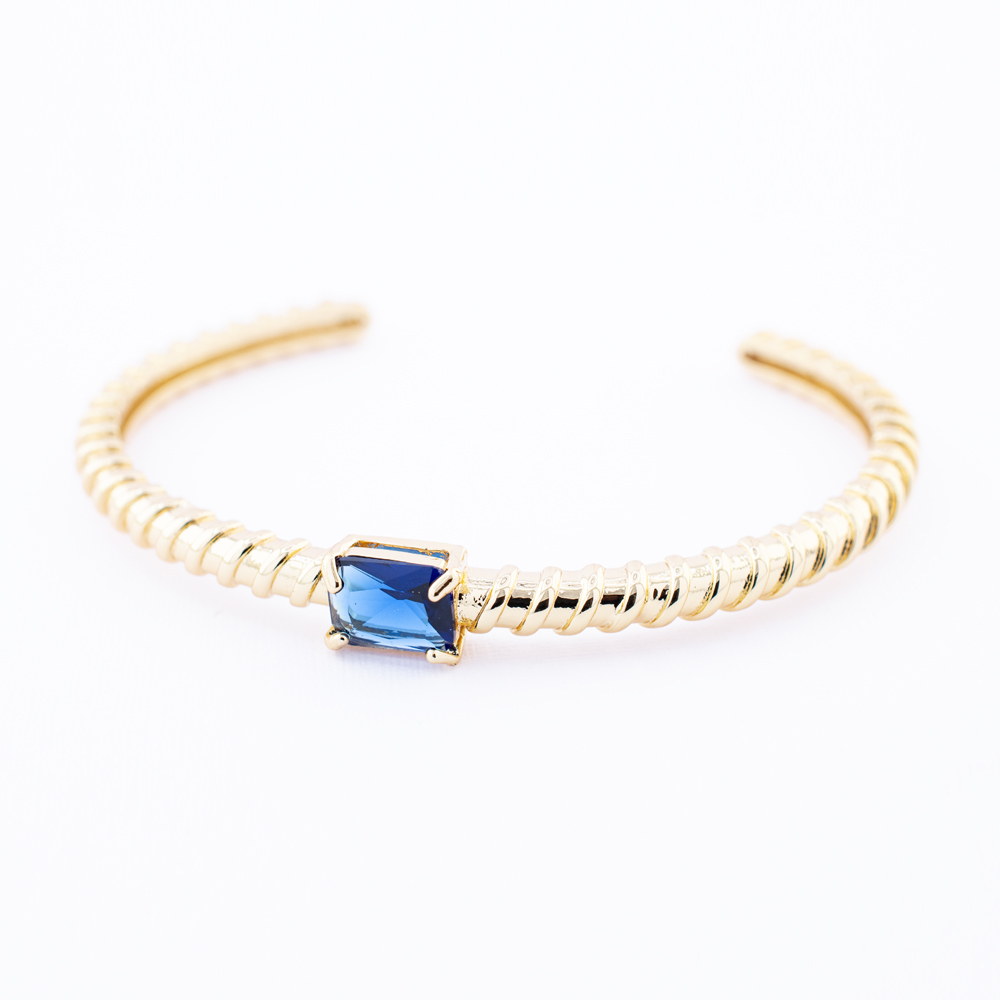 BRAZALETE CHAPA CRYSTIME