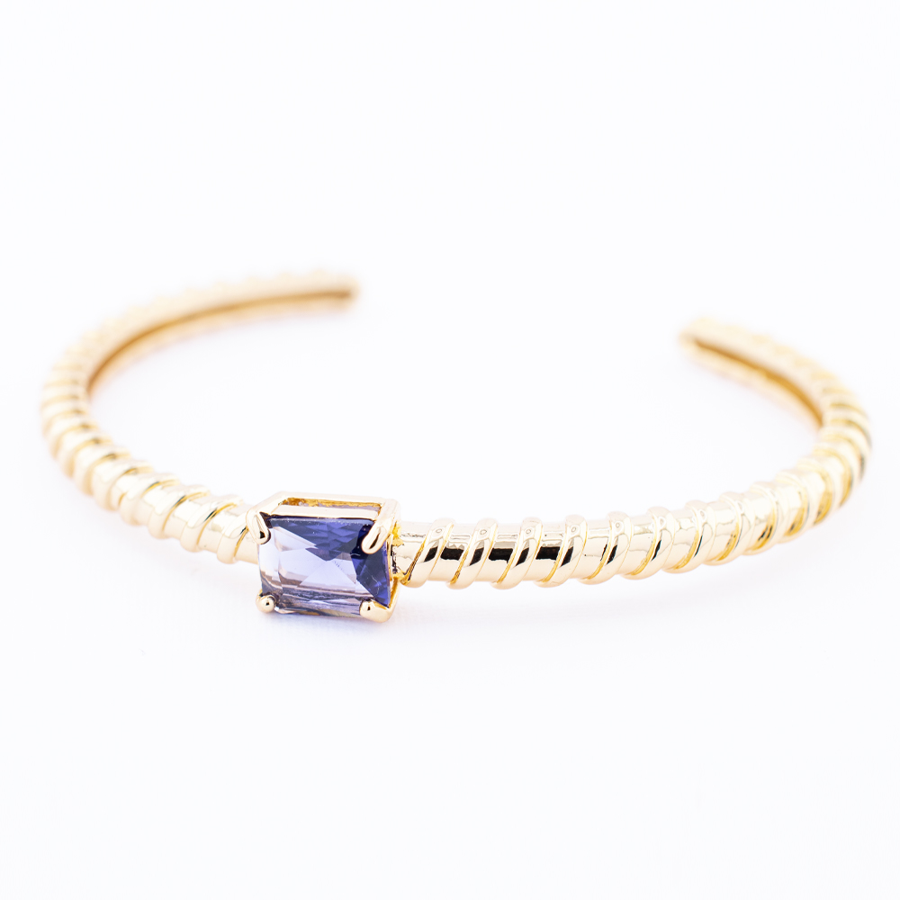BRAZALETE CHAPA CRYSTIME