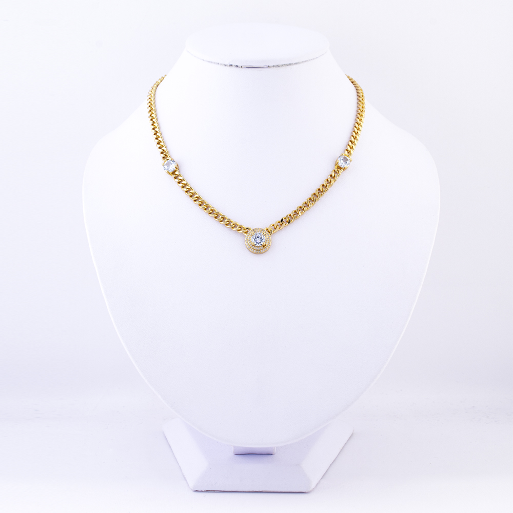 COLLAR CHAPA CRYSTIME
