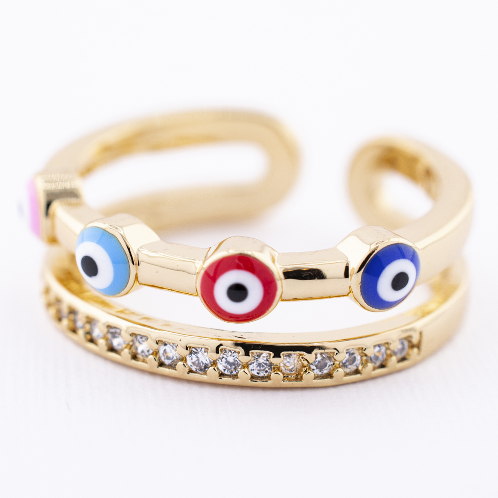 ANILLO  CHAPA GOLDEN COLORS
