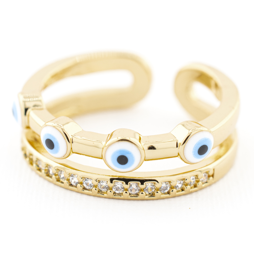ANILLO  CHAPA GOLDEN COLORS