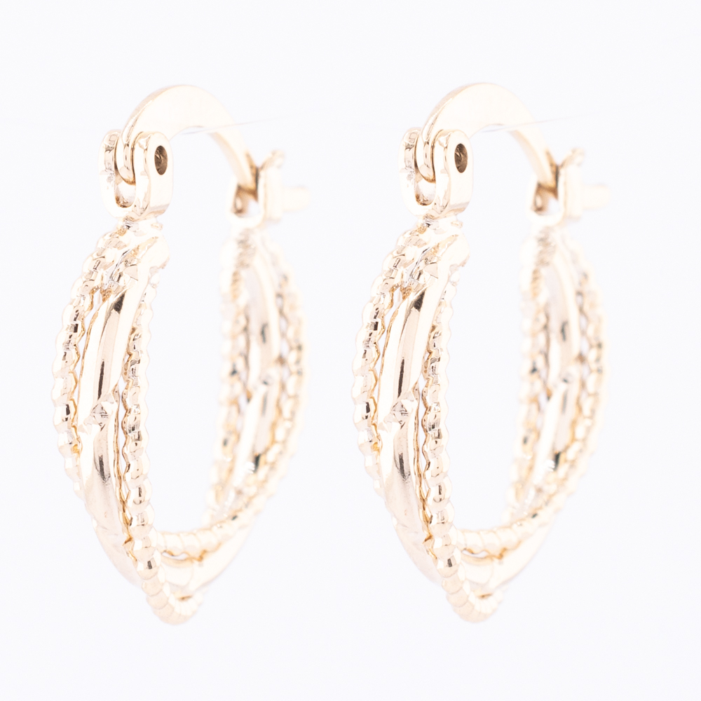 ARRACADA CHAPA GOLDEN CASTING
