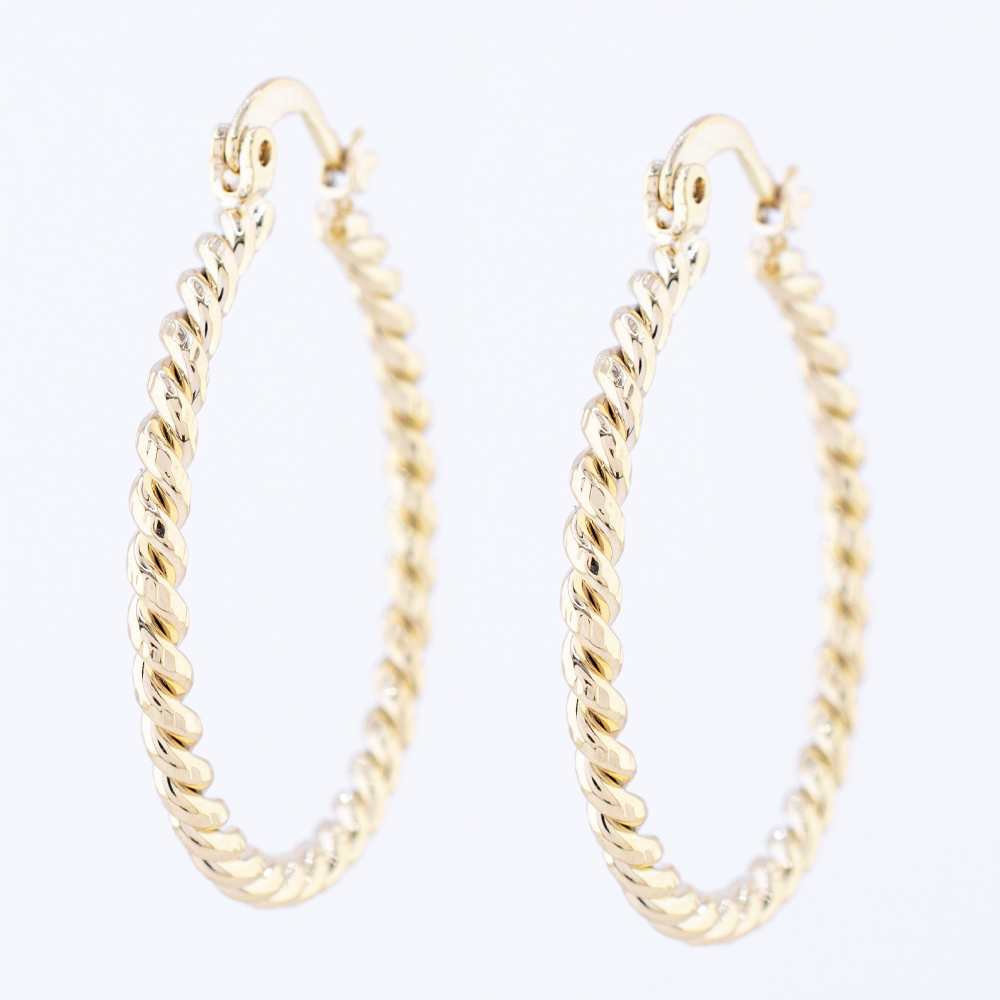 ARRACADA CHAPA GOLDEN CASTING