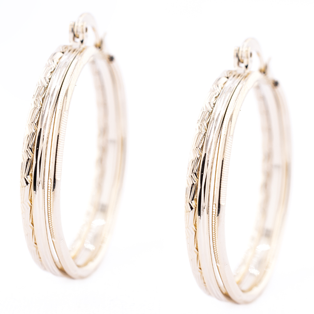 ARRACADA CHAPA GOLDEN CASTING