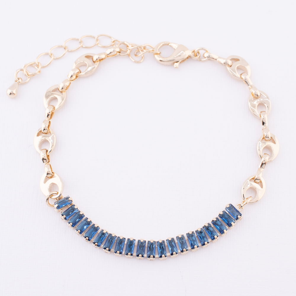 PULSERA CHAPA CRYSTIME