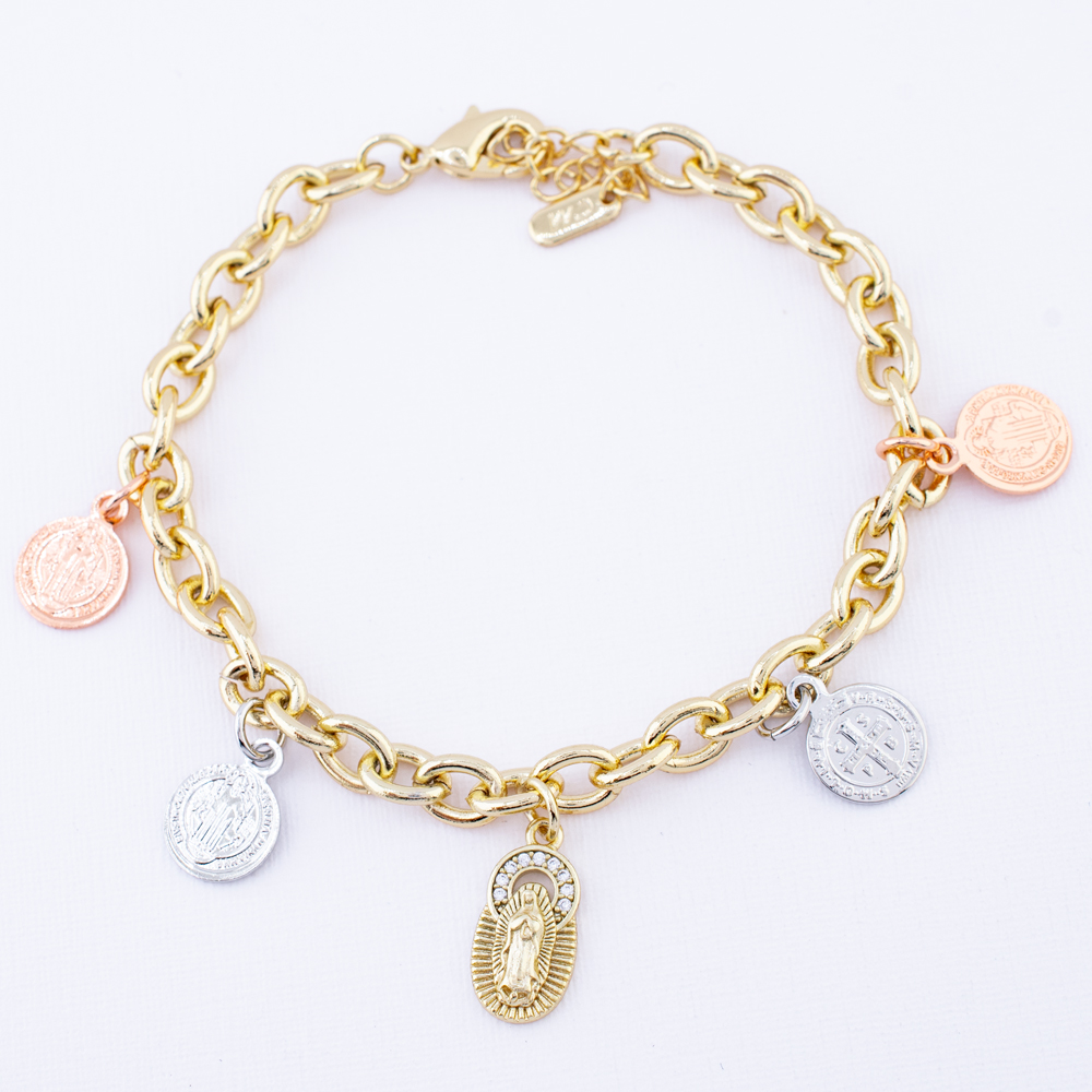 PULSERA CHAPA FLORENTIME