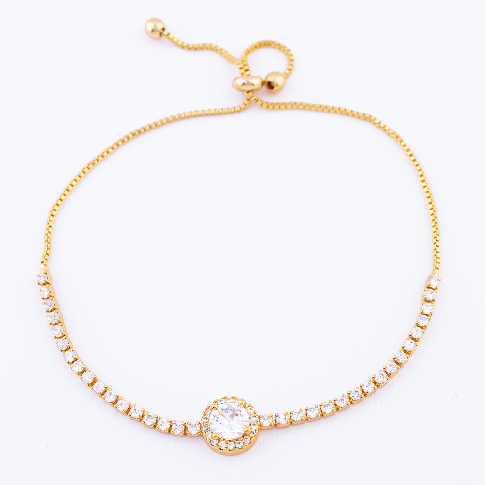 PULSERA CHAPA CRYSTIME