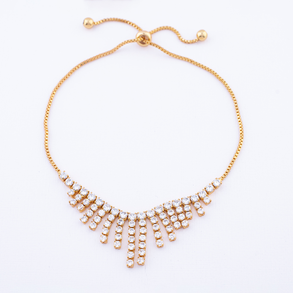 PULSERA CHAPA CRYSTIME