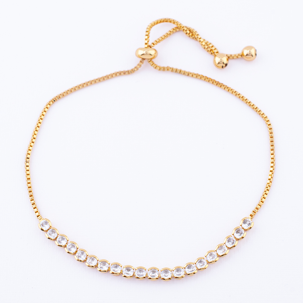 PULSERA CHAPA CRYSTIME