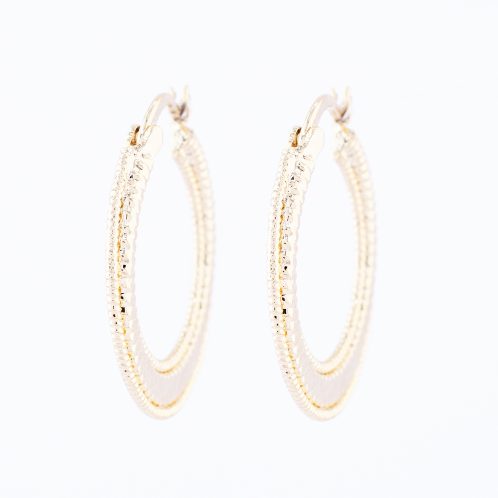 ARRACADA CHAPA GOLDEN CASTING