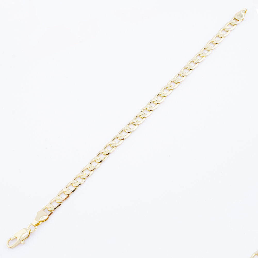 PULSERA CHAPA GOLDEN CASTING
