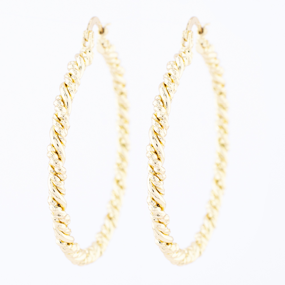 ARRACADA CHAPA GOLDEN CASTING