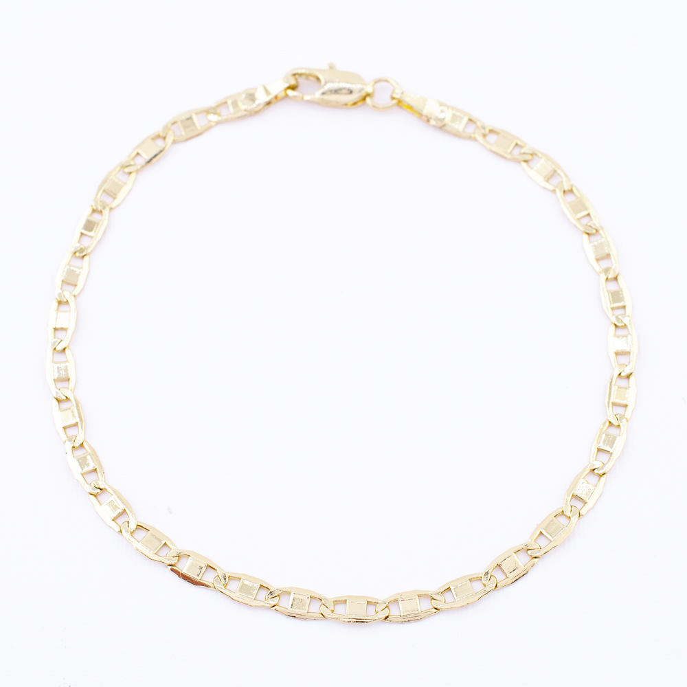 PULSERA CHAPA GOLDEN CASTING