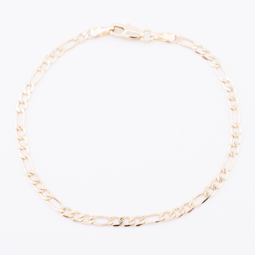 PULSERA CHAPA GOLDEN CASTING